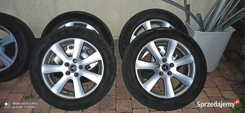 Felgi Barbet Mercedes 17 Vito w638 opony zimowe Pabianice