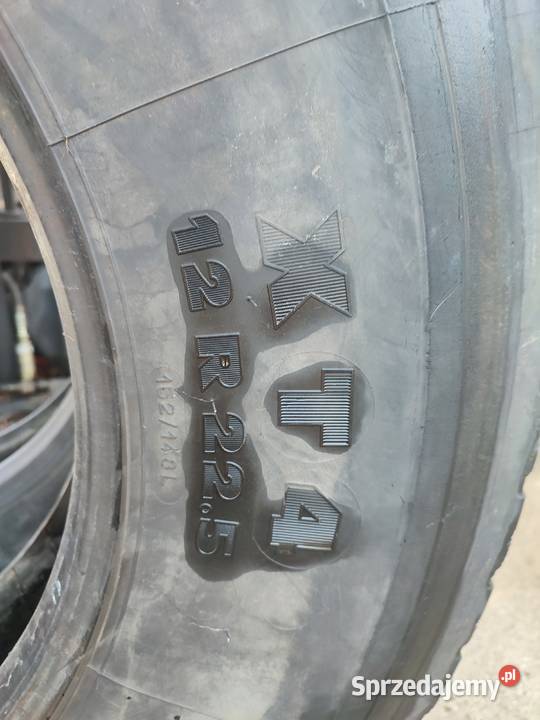 Opony Michelin 12R225 XT4 400 2 22.5cale Opony i felgi Protasy