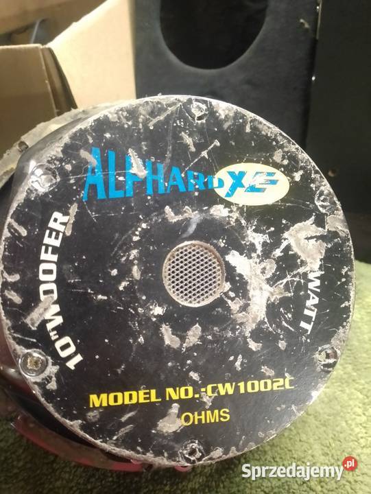 Duży głośnik basowy Bliżyn