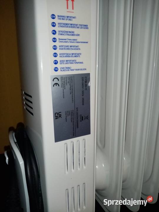 Grzejnik olejowoelektryczny 11 żeberek Katowice