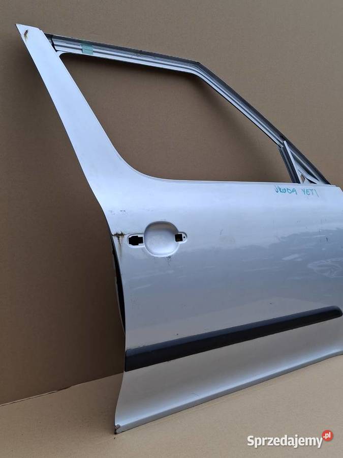 SKODA YETI DRZWI PRAWY PRZÓD PRAWE PRZEDNIE Bieleń