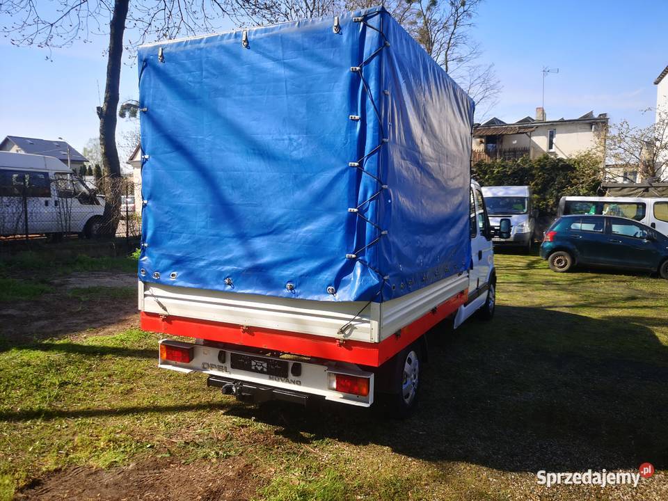 Opel Movano 22 Diesel 6 osobowy Brygadówka 66KM Brodnica