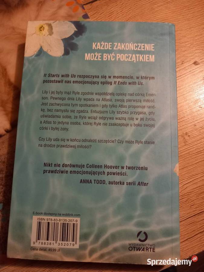 It starts with us ISBN 9788381352079