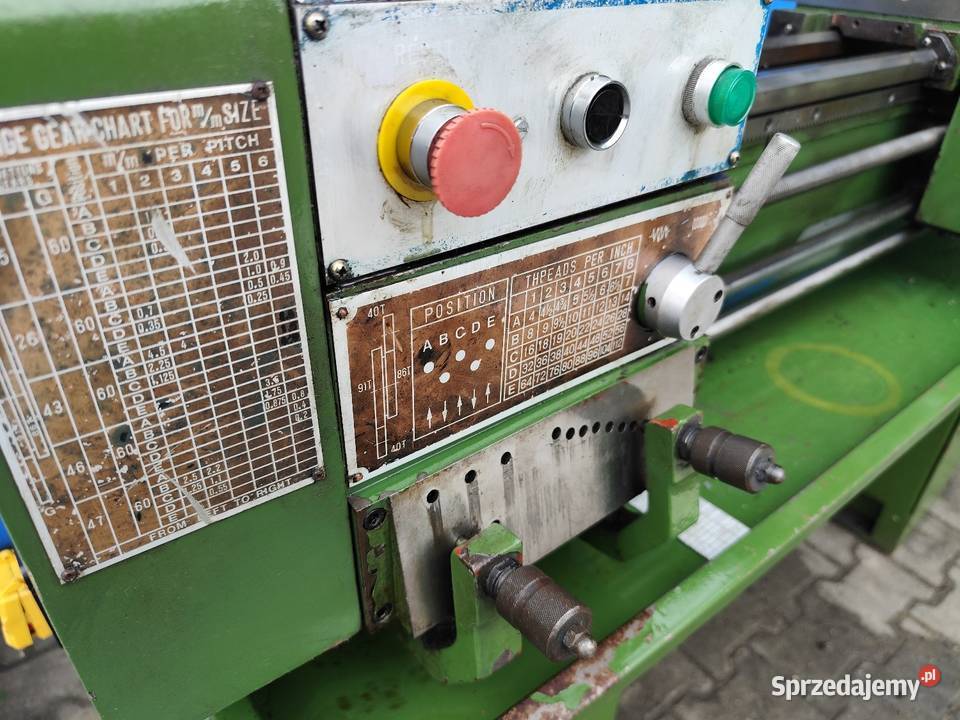 Tokarka do metalu Knuth mała TSB 20 Tum 25 Tue Produkcja małopolskie Maków Podhalański