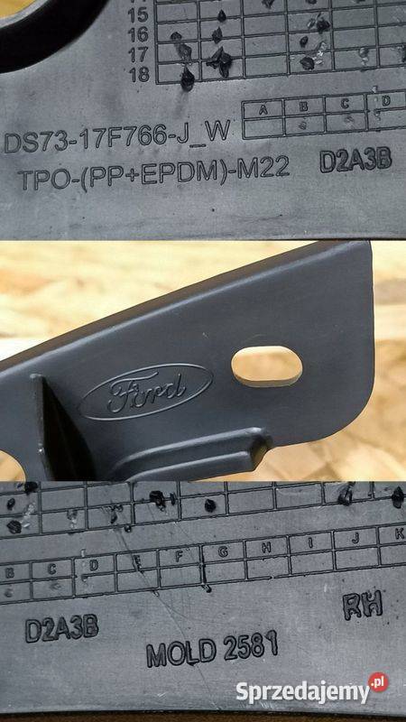 FORD MONDEO 14 KOMBI ŚLIZG ZDERZAKA PRAWY TYŁ Pleszew