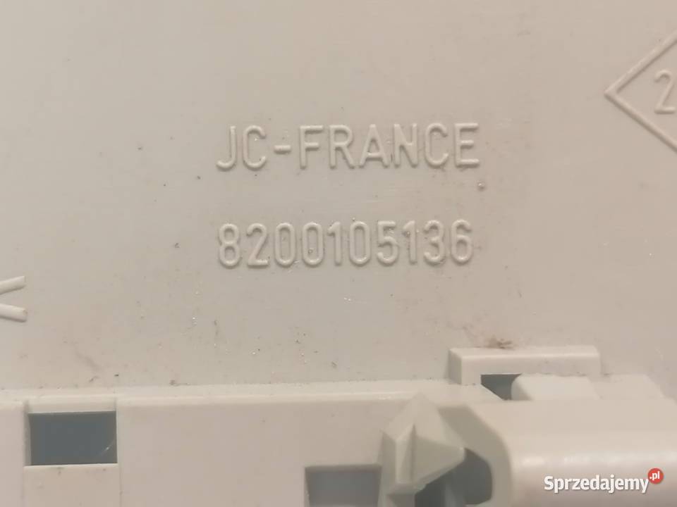 lusterko wsteczne wewnętrzne 8200105136 Renault Piotrków Trybunalski