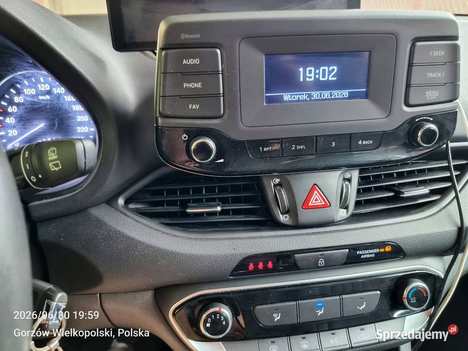 Sprzedam Hyundai I30 z 2022 46000przebieg 36500 lubuskie Gorzów Wielkopolski