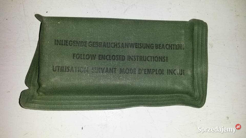 Opatrunki Bundeswera Militaria wielkopolskie Poznań