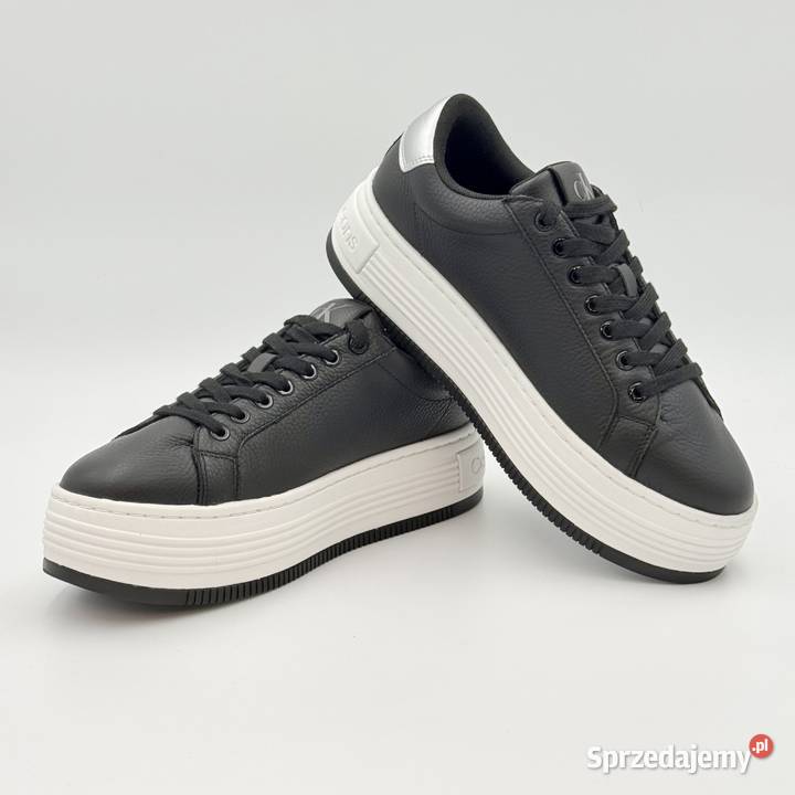 skórzane buty na platformie Calvin Klein EU 41 Półbuty mazowieckie Warszawa sprzedam