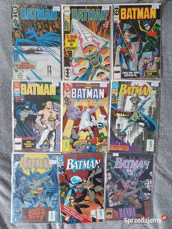Batman wydawnictwo TmSemic zestaw 44 komiksów Gdynia