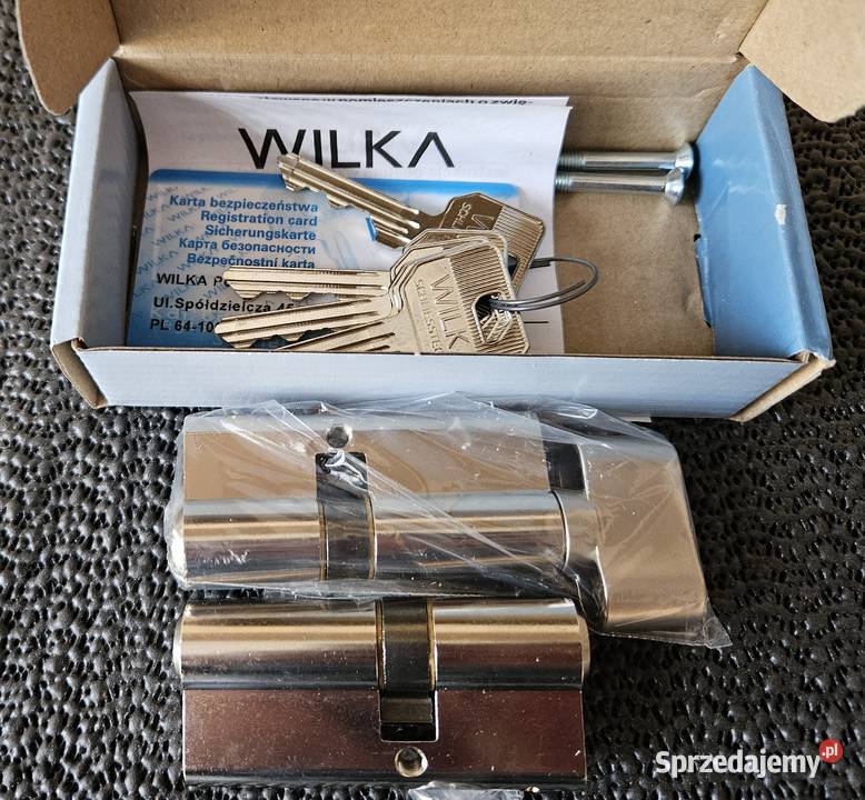 Zestaw dwóch wkładek WILKA 3040 3040G nikiel