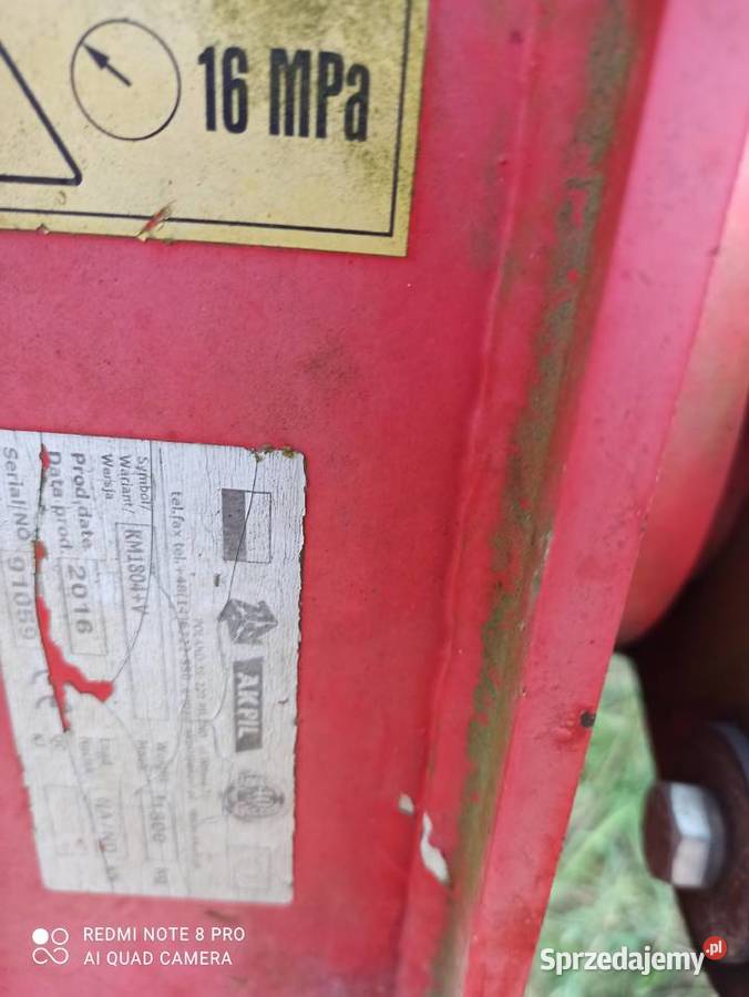 Pług Akpil 180 Vario 4 nieuszkodzony Przeworsk