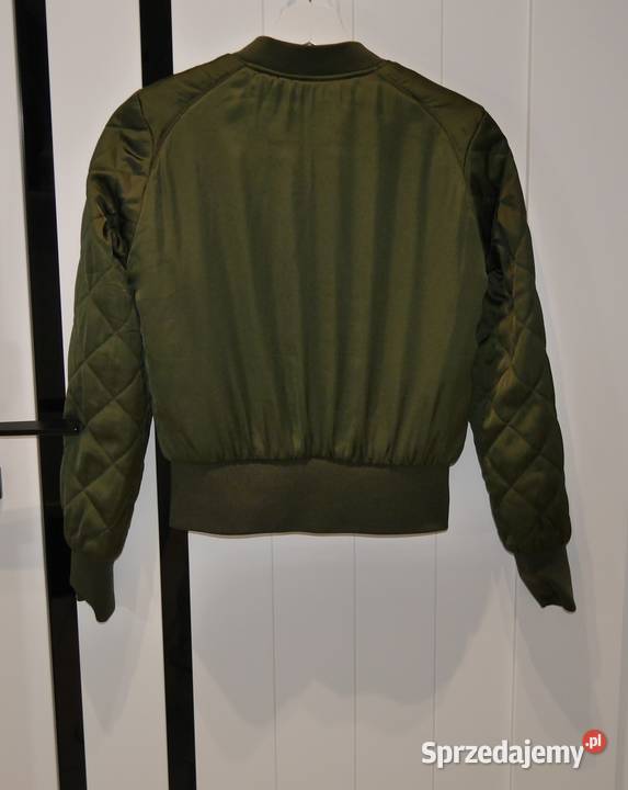 HM świetna bomberka khaki 36 S Bez wzoru Wrocław