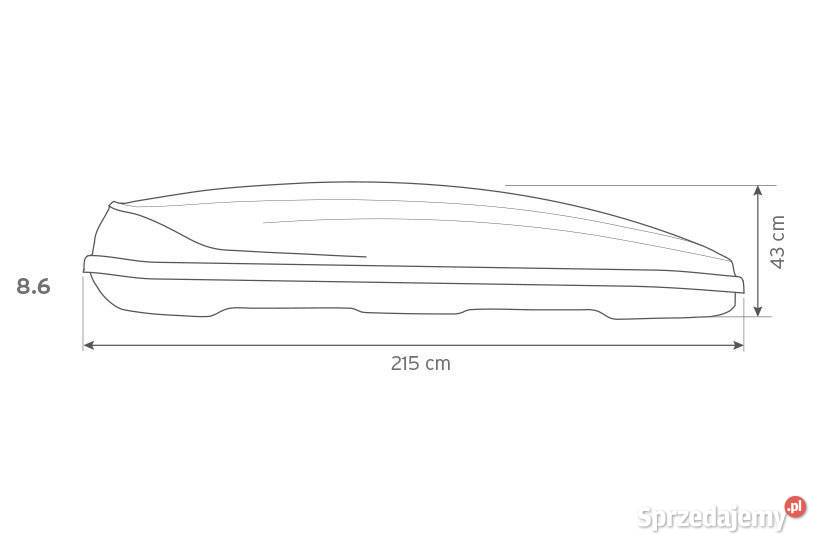 Promocja Box dachowy Inter Pack Traxer 86 sprzedam