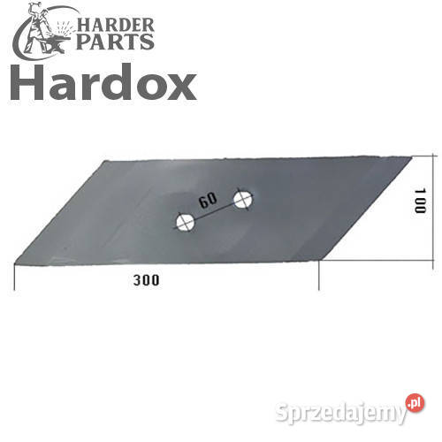Dłuto 100hektarów HARDOX 147298P części do pługa sprzedam