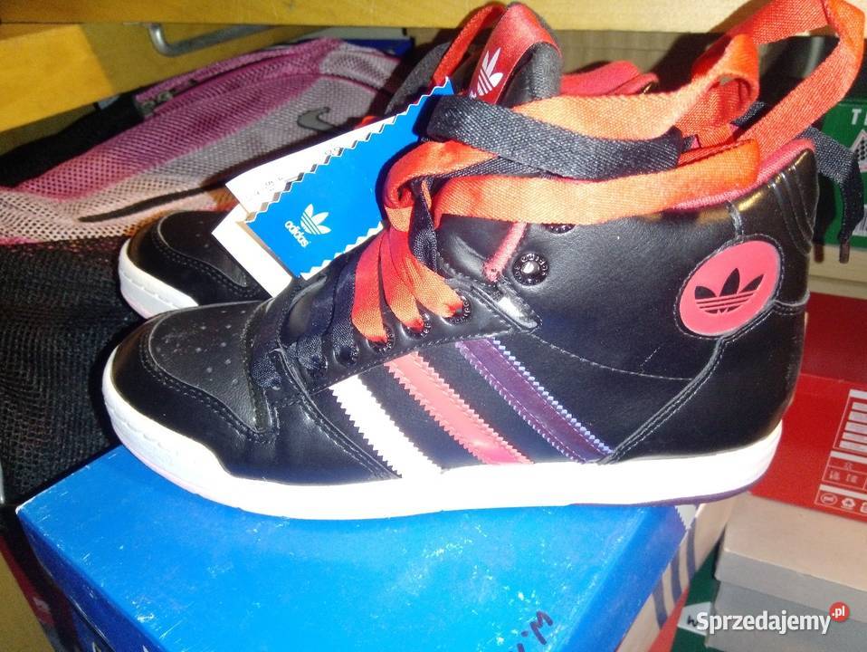 Adidas buty sportowe kostkę skóra damskie nowe mazowieckie Mińsk Mazowiecki sprzedam