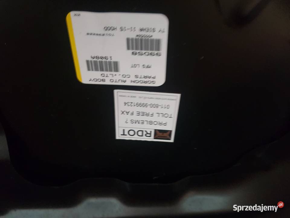 toyota sienna 20112015 maska świętokrzyskie