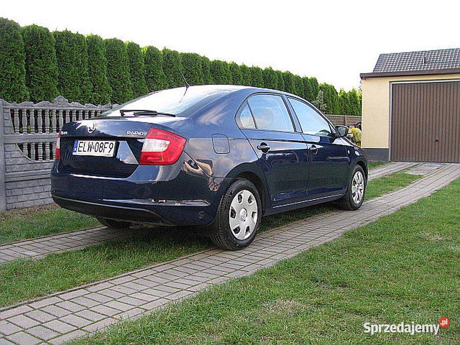 Super utrzymany egzemplarz Skody Rapid Gaz benzyna+LPG Motoryzacja Kutno