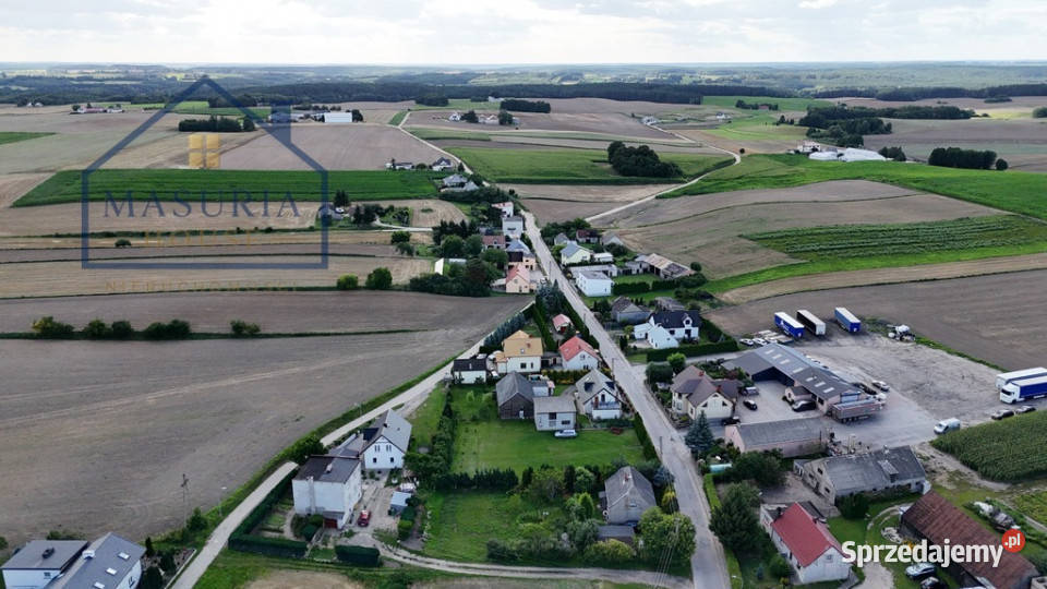 Dom z trzema garażami i letnią kuchnią remoncie Brzozie Lubawskie