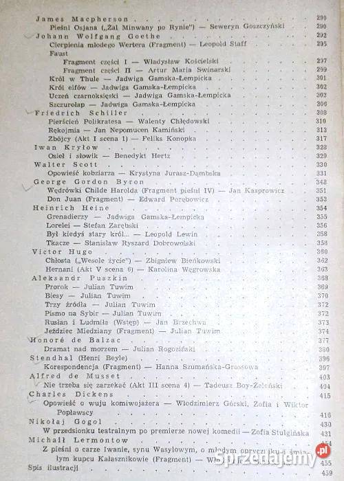 Antologia literatury powszechnej Tom 1 L Chełm