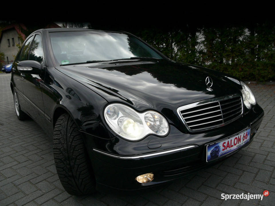 Mercedes C 200 18 Xenon Skóra Stan b bez rdzy i elektrochrom. lusterka boczne śląskie