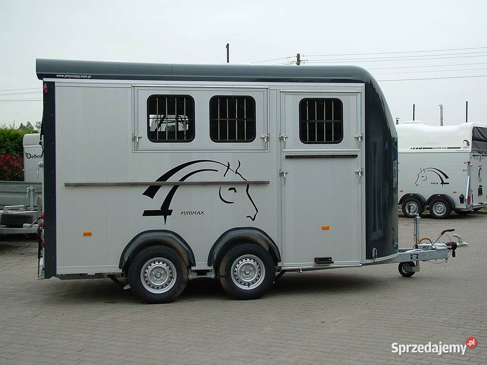 Przyczepa do koni trzykonna aluminiowa Warszawa