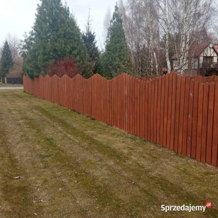 Ogrodzenia drewniane ze sztachet Bydgoszcz