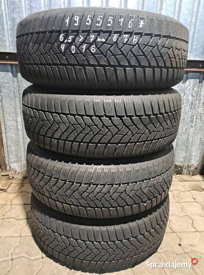4 x Opona zimowa Dunlop Winter Sport 5 19555R16 podkarpackie Skołoszów