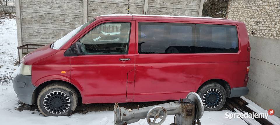 Volkswagen Transporter T5 19 TDI 6 osób diesel Lubojna