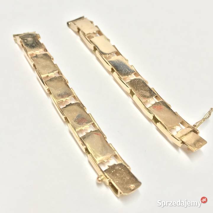 Złota BRANSOLETKA do ZEGARKA damskiego 14K Warszawa