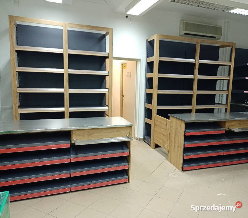 Regał alkoholowy regał na alkohol L1250 H240 Barczewo