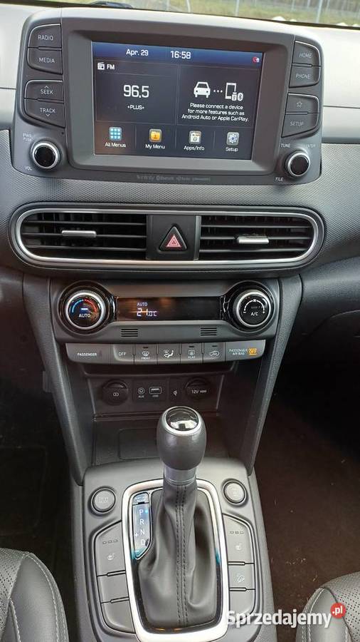 Hyundai Kona I 2019r 16 turbo benzyna 177 4x4 isofix Warszawa