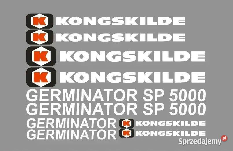 Naklejki Kongskilde Germinator SP 5000 Zamiennik Janików sprzedam