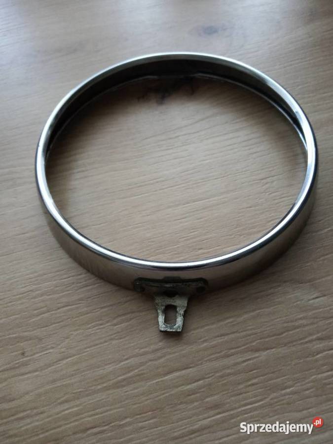 Ramka lampy CZ Jawa motor CEZET chrom obwódka CZ Cieszyn