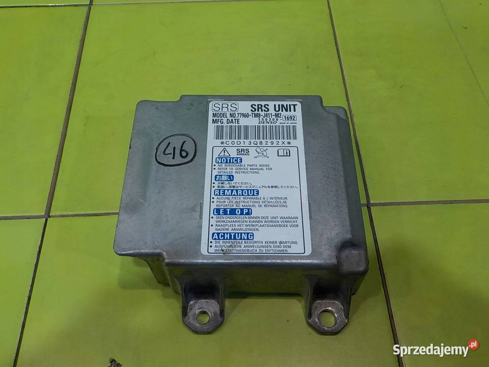 HONDA INSIGHT II 10r 5D sensor modul AIRBAG Suków