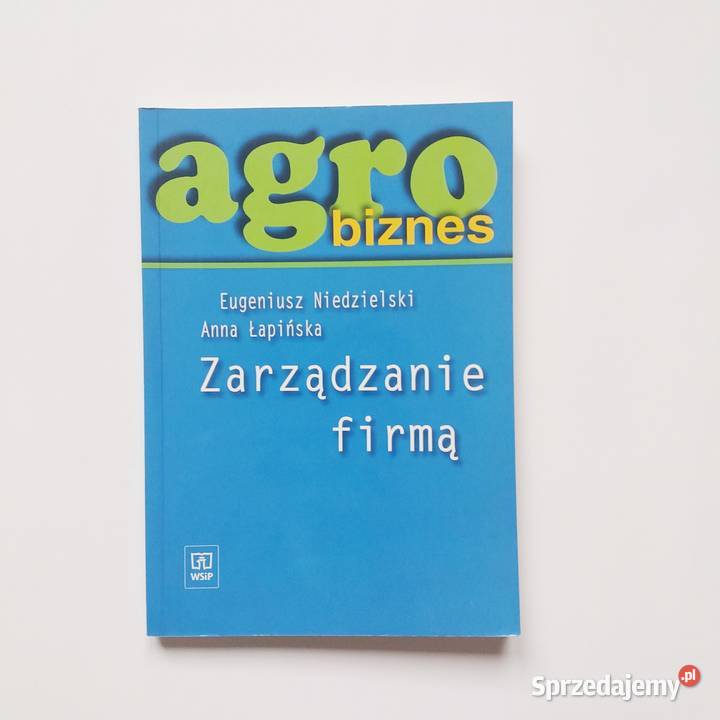 E Niedzielski A Łapińska Zarządzanie firmą sprzedam