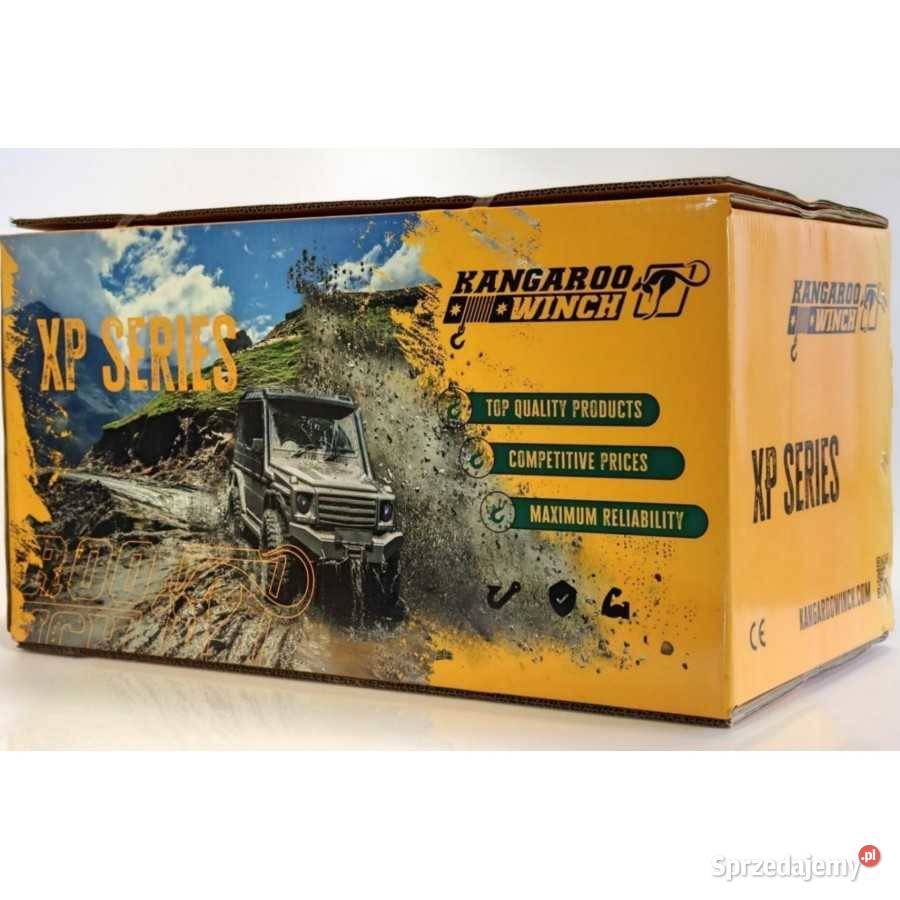 Wyciągarka Kangaroowinch 12V z liną syntetyczną Off-road sprzedam
