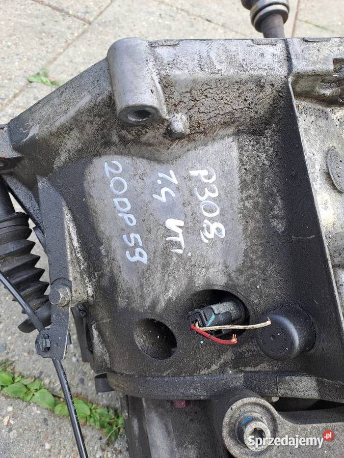 Citroen Peugeot 14 VTi skrzynia biegów kod