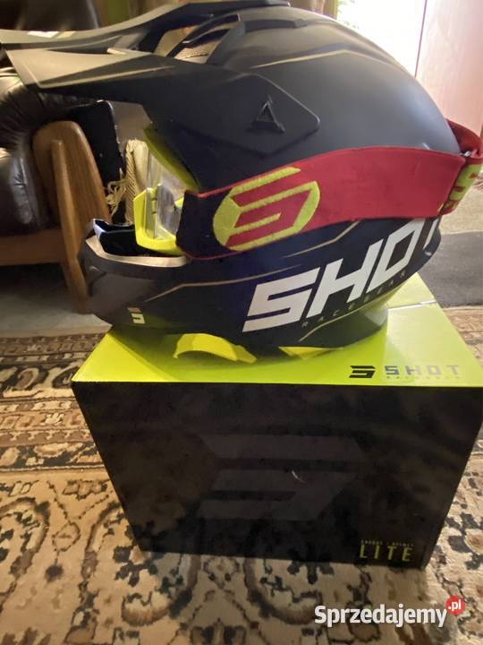 Kask Cross SHOT gogle Akcesoria Sucha Beskidzka