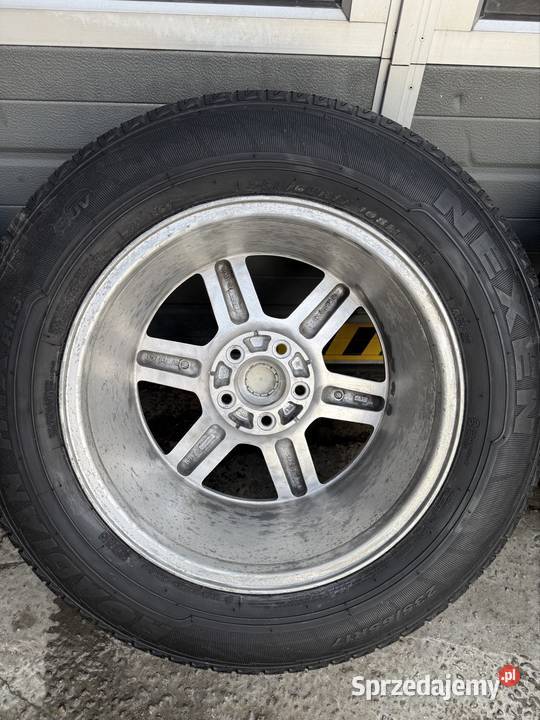 Oryginalne felgi Jeep 17 5x1143 ET38 opony Osielec