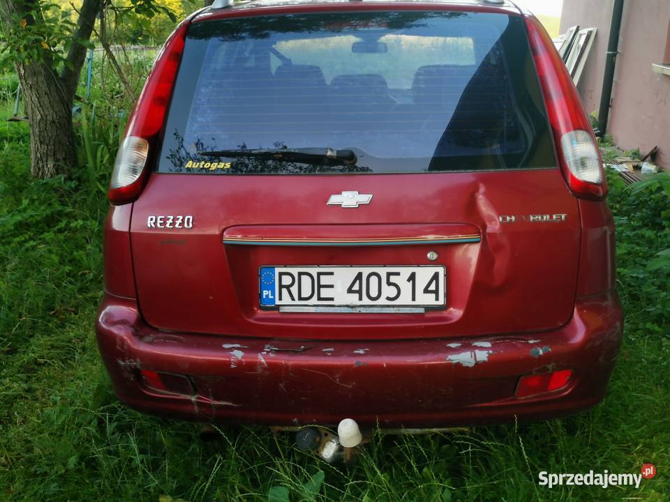 Chevrolet Rezzo 20 Lpg Głobikowa