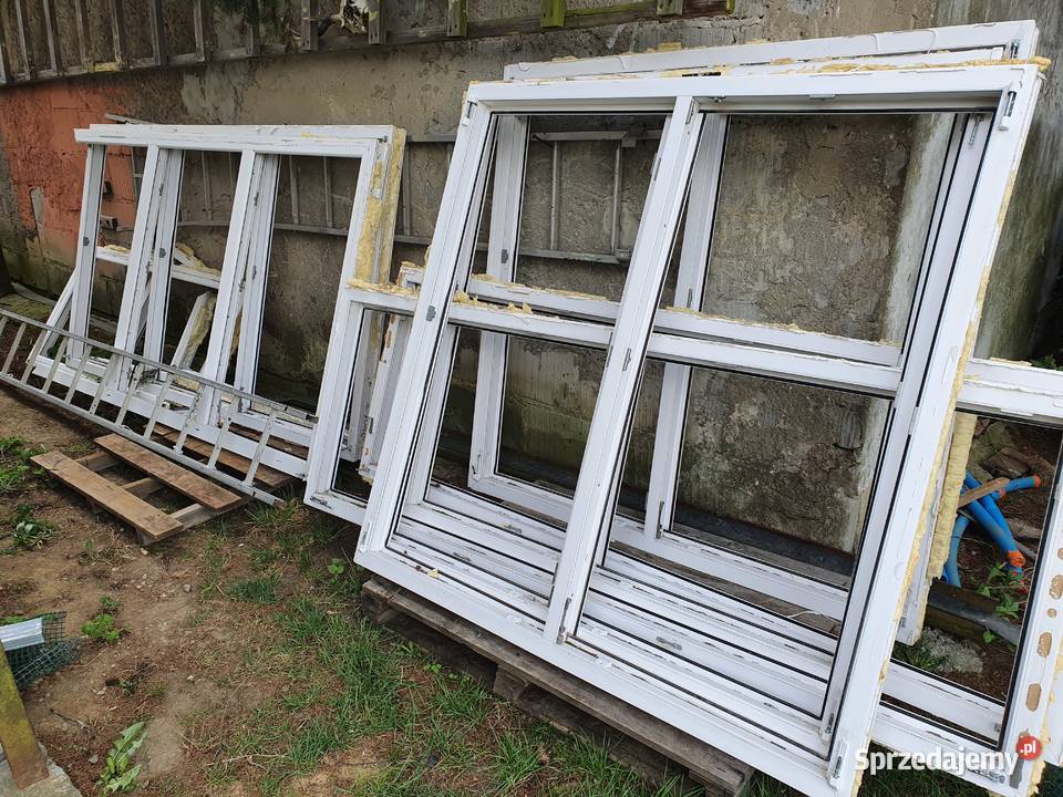 Okna dwuszybowe z demontażu Tuszyma sprzedam