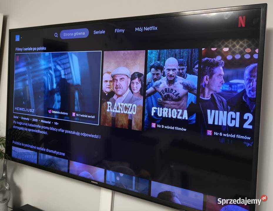 Telewizor LED Samsung UE50KU6072 warmińsko-mazurskie