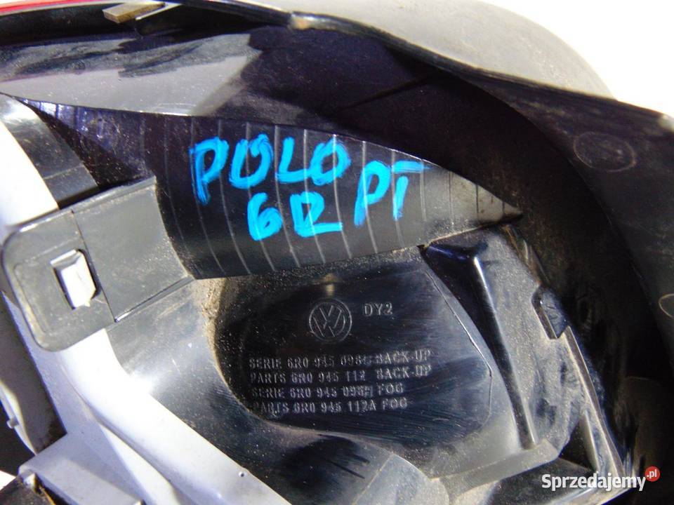 LAMPA PRAWA TYLNA TYŁ POLO V 6R 6R0945096G wielkopolskie
