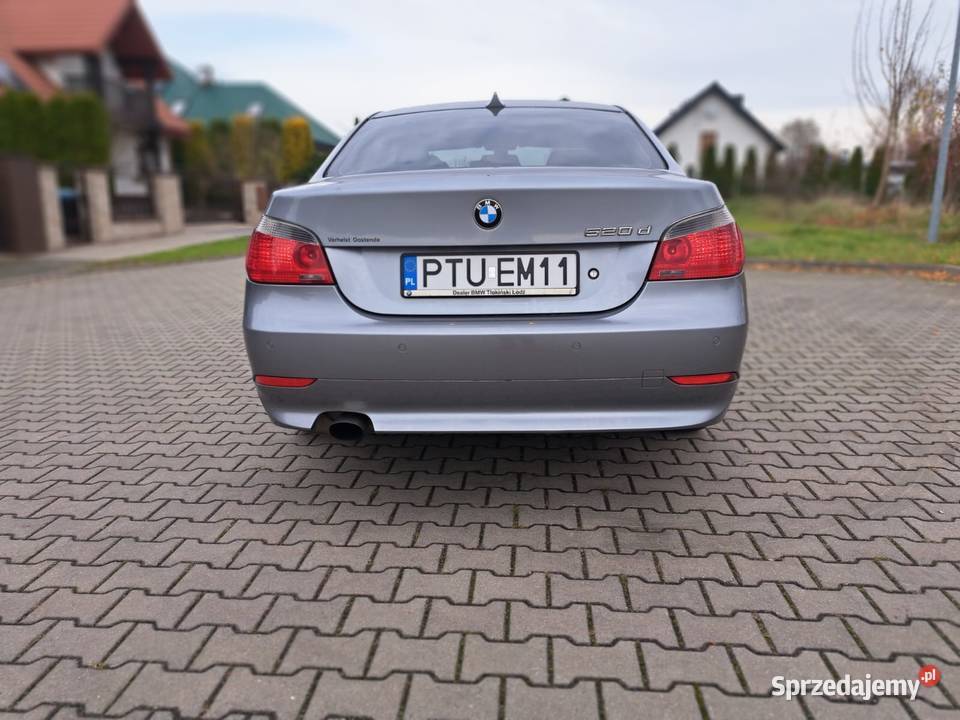 520d sedan ciekawe auto 2006r 203KM Seria 5 Turek sprzedam