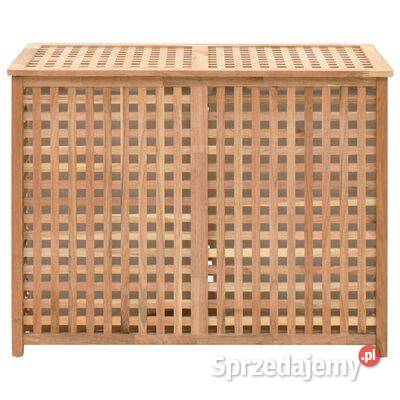 vidaXL Kosz na pranie 875x46x67 lite drewno mazowieckie Warszawa