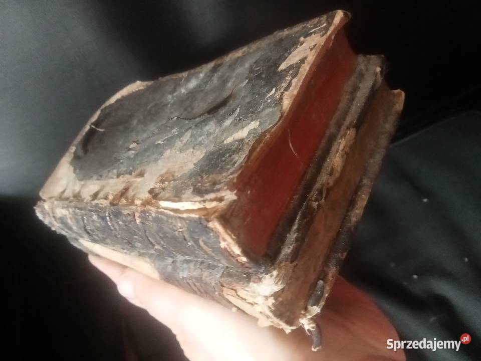 Stare książki XVIIw Kuriozum schowek sekretna Antykwariat Antyki, Sztuka, Kolekcje Grójec