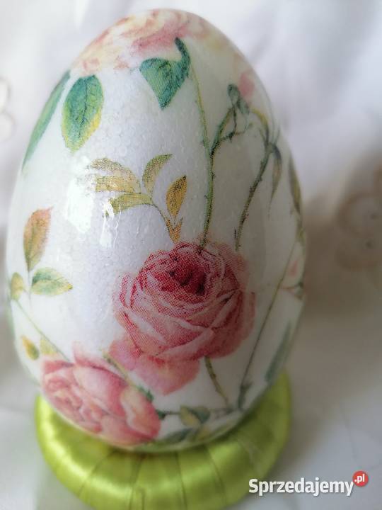 jajko pisanka róża 12 hand made mazowieckie Sierpc