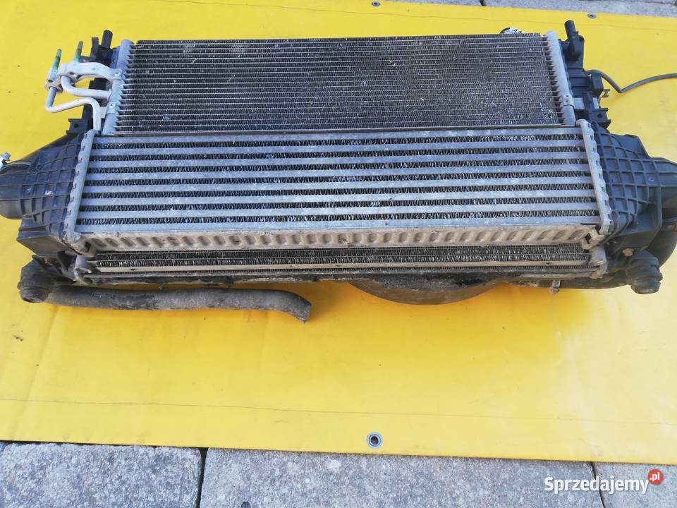 zestaw chłodnic wentylator Ford Fokus MK2 16TDCI Piotrków Trybunalski