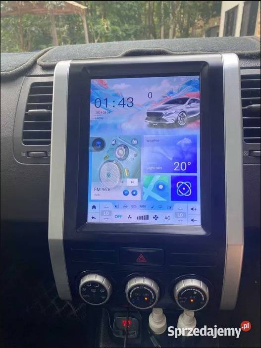 Radio Android Nissan xtrail 2 T31 Tesla XTrail śląskie Ożarowice sprzedam